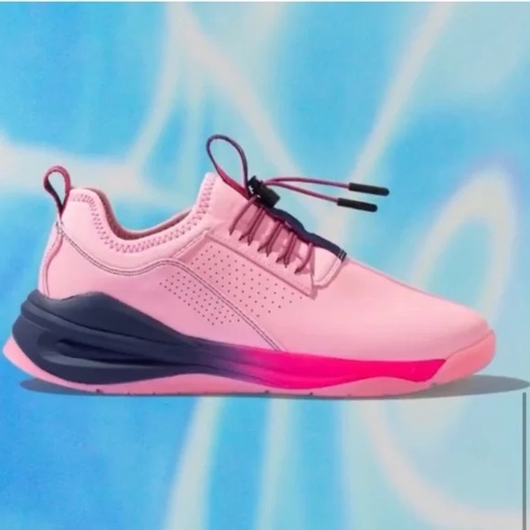 CLOVE Miami Night Pink Slip On Sneaker SZ 8 - Picture 2 of 2